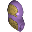 LEGO Mittlerer Lavendel Giant Recht Arm mit Thanos Gold Armour (10124 / 45816)