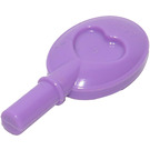 LEGO Medium lavendel Hand Mirror met Hart