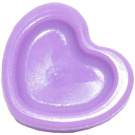 LEGO Medium Lavender Heart with Pin