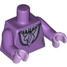 LEGO Medium Lavender Library Ghost Minifig Torso (973 / 76382)