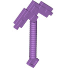 LEGO Medium Lavender Minecraft Pickaxe (18789)