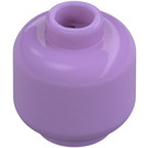 LEGO Medium Lavender Minifigure Head (Recessed Solid Stud) (3274 / 3626)