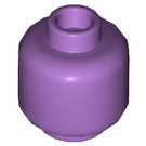 LEGO Medium Lavender Minifigure Head (Recessed Solid Stud) (3274 / 3626)