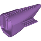 LEGO Medium Lavender Plane End 8 x 16 x 7 with Medium Lavender Base (54654)