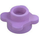 LEGO Lavanda medio Placa 1 x 1 Circular con Flor Pétalos (28573 / 33291)