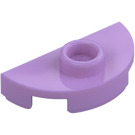 LEGO Medium Lavender Plate 1 x 2 Round Semicircle (1745)