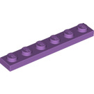 LEGO Plate 1 x 6 (3666)