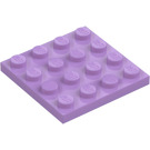 LEGO Lavanda medio Placa 4 x 4 (3031)