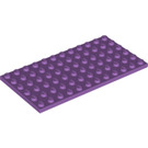 LEGO Mittlerer Lavendel Platte 6 x 12 (3028)