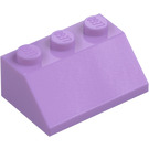 LEGO Středně levandulová Sklon 2 x 3 (45°) (3038)