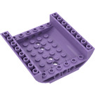 LEGO Medium lavendel Skråning 8 x 8 x 2 Buet Omvendt Dobbel (54091)