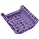 LEGO Lavande moyenne Pente 8 x 8 x 2 Incurvé Inversé Double (54091)