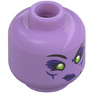 LEGO Medium Lavender Spider Queen Minifigure Head (Safety Stud) (3274 / 105628)