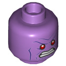 LEGO Medium Lavender Thanos Minifigure Head (Recessed Solid Stud) (3626 / 66613)
