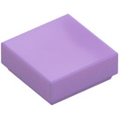 LEGO Medium Lavender Tile 1 x 1 with Groove (3070 / 30039)