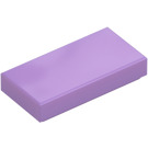 LEGO Medium lavendel Tile 1 x 2 med Rille (3069 / 30070)