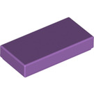 LEGO Mittlerer Lavendel Fliese 1 x 2 mit Nut (3069 / 30070)