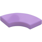 LEGO Medium Lavender Tile 2 x 2 Curved Corner (27925)