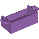 LEGO Medium lavendel Treasure Chest Onderzijde met slots aan de achterkant (4738 / 54195)