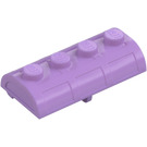 LEGO Medium lavendel Schatkist Deksel 2 x 4 met dik scharnier (4739 / 29336)