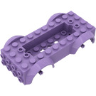 LEGO Lavande moyenne Véhicule Base avec Same Color Roue Holders (11650 / 12622)