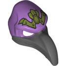 LEGO Medium Lavender Vulture Mask with Gray Beak and Sand Green Headpiece (17415)