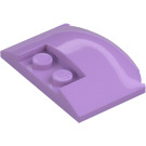 LEGO Medium lavendel Wig 3 x 4 x 0.7 met Recess (93604)