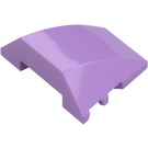 LEGO Medium Lavender Wedge Curved 3 x 4 Triple (64225)