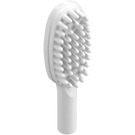 LEGO Medium lime Hairbrush med kort håndtak (10 mm) (3852)