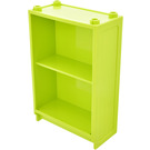 LEGO Medium Lime Scala Cabinet / Bookshelf 6 x 3 x 7 2/3 (6875)