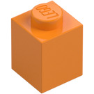 LEGO Naranja medio Ladrillo 1 x 1 (3005 / 30071)