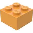LEGO Orange moyen Brique 2 x 2 (3003 / 6223)
