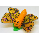 LEGO Medium Oranje Butterfly met Gezicht (23285 / 42498)