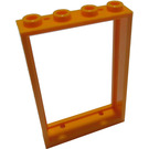 LEGO Medium Orange Karm 1 x 4 x 5 med ihåliga knoppar (2493)