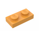 LEGO Naranja medio Placa 1 x 2 (3023 / 28653)