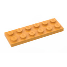 LEGO Středně oranžová Deska 2 x 6 (3795)