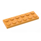 LEGO Medium Orange Plate 2 x 6 (3795)