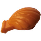 LEGO Medium oranje Shell zonder afgeronde binnenrand (30218)