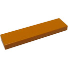 LEGO Medium Orange Tile 1 x 4 (2431 / 35371)