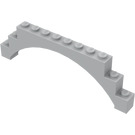 LEGO Grigio pietra medio Arco 1 x 12 x 3 con arco rialzato e 5 supporti trasversali (18838 / 30938)