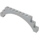 LEGO Medium Stone Gray Arch 1 x 12 x 3 with Raised Arch and 5 Cross Supports (18838 / 30938)