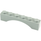 LEGO Medium Stone Gray Arch 1 x 6 Continuous Bow (3455)