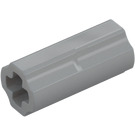 LEGO Medium Stone Gray Axle Connector (Smooth with 'x' Hole) (59443)