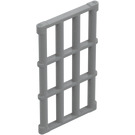 LEGO Medium Stone Gray Bar 1 x 4 x 6 with Grille Window (92589)