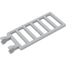 LEGO Medium Stone Gray Bar 7 x 3 with Double Clips (5630 / 6020)