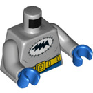 LEGO Mittleres Steingrau Bat-Mite Minifig Torso (973 / 76382)
