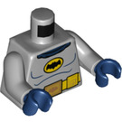 LEGO Medium Stone Gray Batman - Classic TV Series Minifig Torso (973 / 76382)