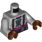 LEGO Mittleres Steingrau Baxter Stockman Torso (973 / 76382)