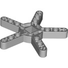 LEGO Medium Steengrijs Balk Propeller 5 Messen met Uitsparing (80273)