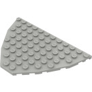 LEGO Medium Steengrijs Boat Bow Plaat 12 x 8 (47405)